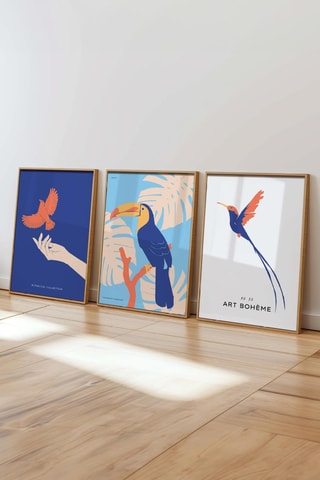 3 quadros - 50 x 70 cm