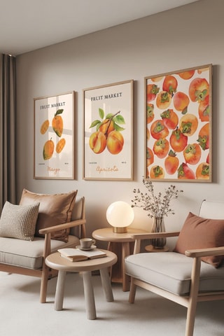3 quadros - 50 x 70 cm