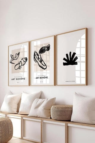 3 tableaux - 50 x 70 cm