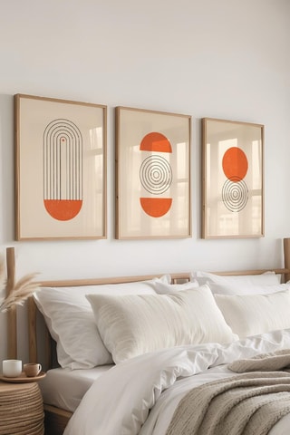 3 tableaux - 50 x 70 cm