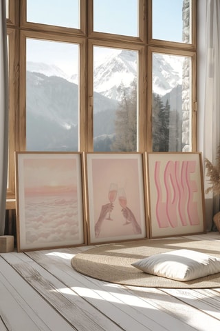 3 tableaux - 30 x 40 cm
