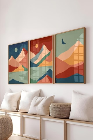 3 tableaux - 50 x 70 cm