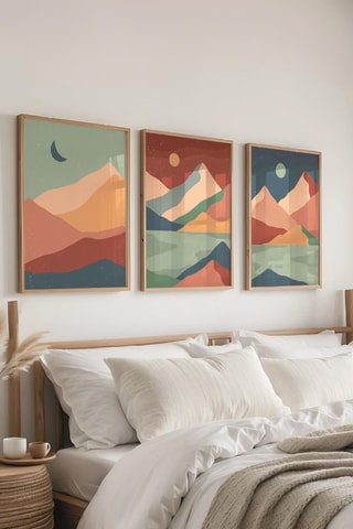 3 tableaux - 50 x 70 cm