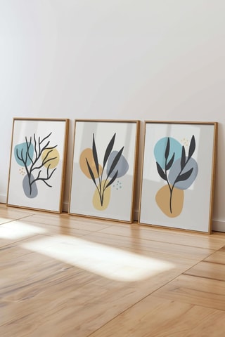 3 tableaux - 50 x 70 cm