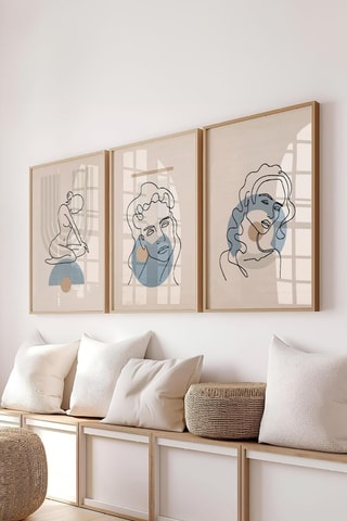 3 tableaux - 50 x 70 cm