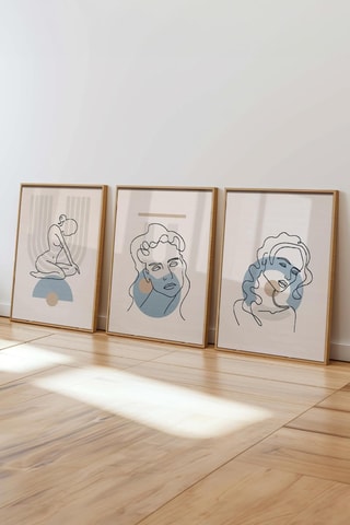 3 tableaux - 50 x 70 cm