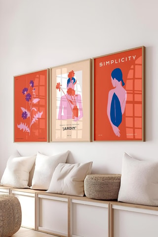 3 quadros - 50 x 70 cm