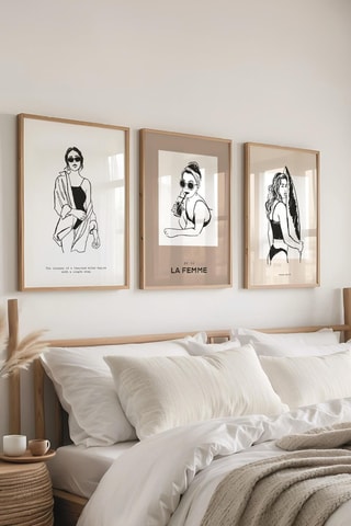 3 tableaux - 50 x 70 cm
