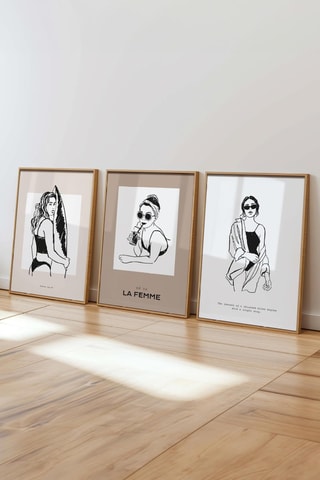 3 tableaux - 50 x 70 cm
