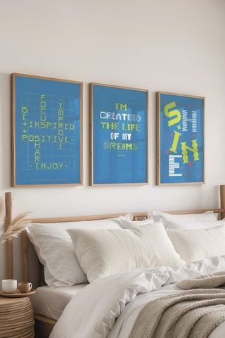 3 tableaux - 50 x 70 cm