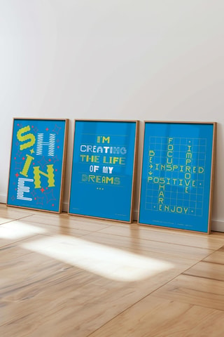 3 tableaux - 50 x 70 cm