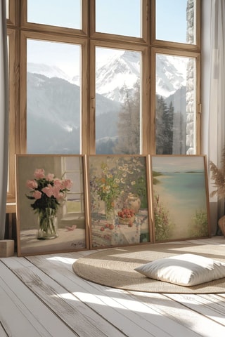 3 tableaux - 50 x 70 cm