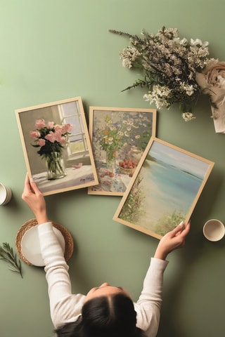 3 tableaux - 50 x 70 cm
