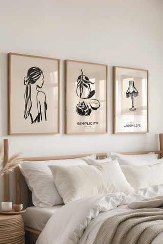 3 tableaux - 50 x 70 cm