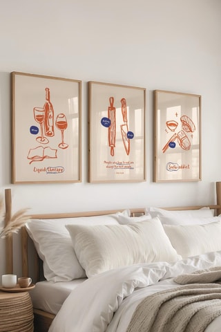 3 tableaux - 50 x 70 cm