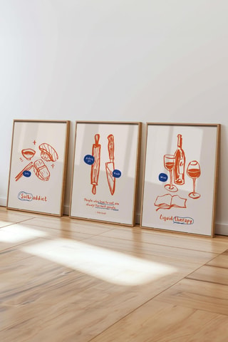 3 tableaux - 50 x 70 cm