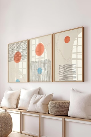 3 tableaux - 50 x 70 cm
