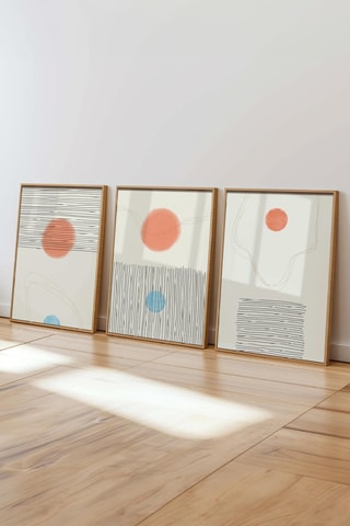 3 tableaux - 50 x 70 cm
