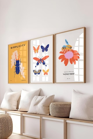 3 quadros - 50 x 70 cm