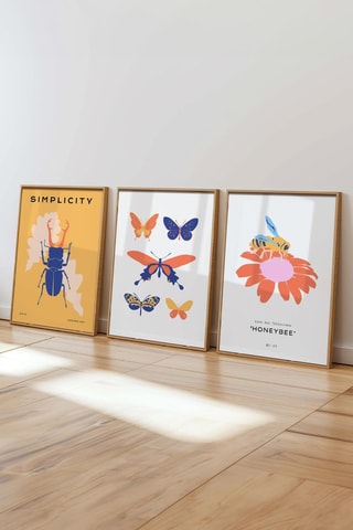 3 quadros - 50 x 70 cm