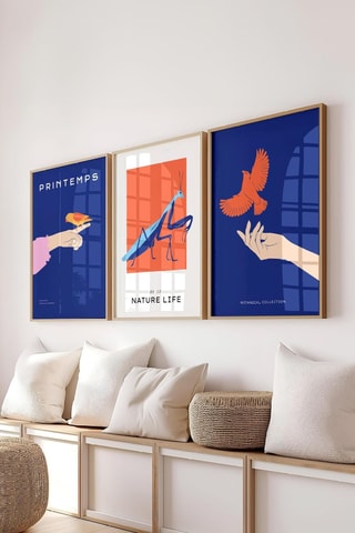 3 quadros - 50 x 70 cm