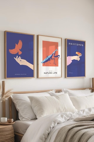 3 quadros - 50 x 70 cm
