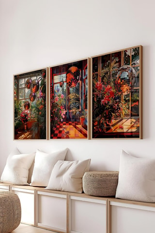 3 tableaux - 50 x 70 cm