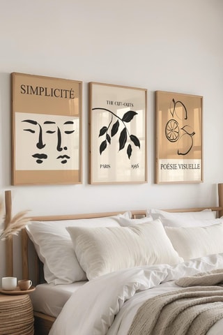 3 tableaux - 50 x 70 cm