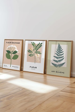 3 tableaux - 50 x 70 cm