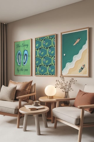 3 quadros - 50 x 70 cm