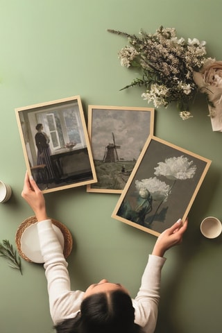 3 tableaux - 50 x 70 cm