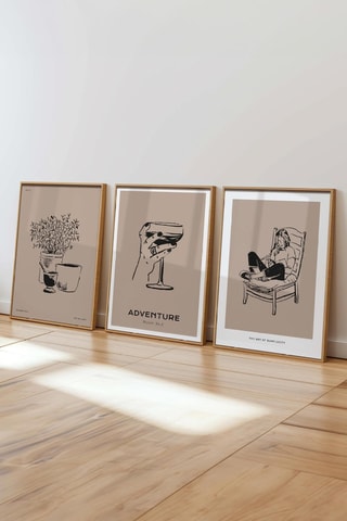 3 tableaux - 50 x 70 cm