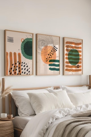 3 tableaux - 50 x 70 cm