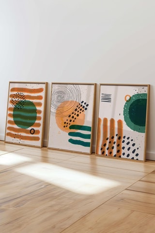 3 tableaux - 50 x 70 cm