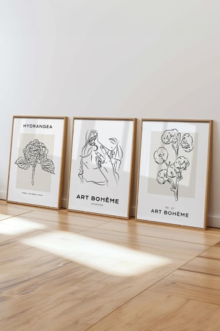3 tableaux - 50 x 70 cm