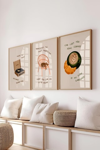 3 tableaux - 50 x 70 cm