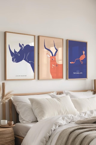 3 quadros - 50 x 70 cm