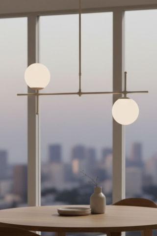 Suspension - Ecru - 2 x 40 W