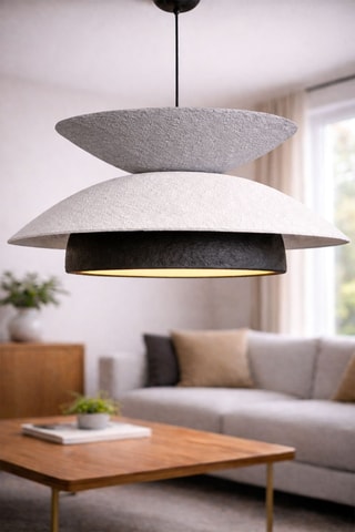 Suspension - Blanc et noir - 40 W