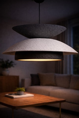 Suspension - Blanc et noir - 40 W