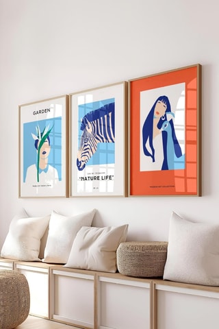 3 quadros - 50 x 70 cm