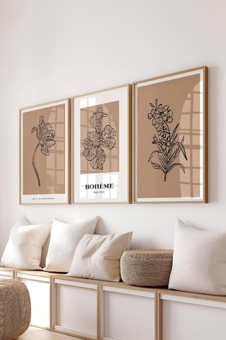 3 tableaux - 50 x 70 cm
