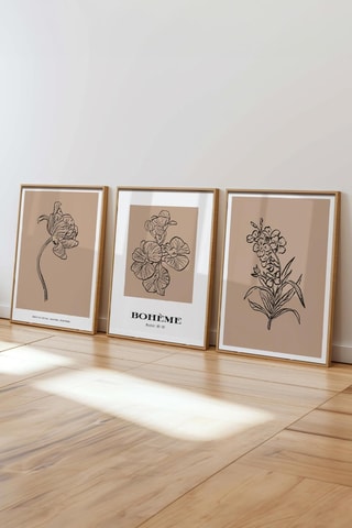 3 tableaux - 50 x 70 cm