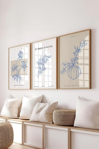 3 tableaux - 50 x 70 cm