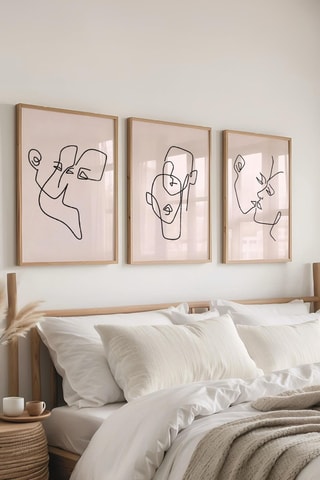 3 tableaux - 50 x 70 cm
