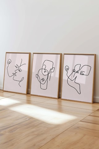 3 tableaux - 50 x 70 cm