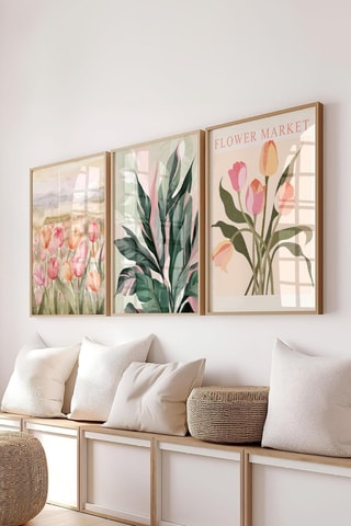 3 tableaux - 50 x 70 cm