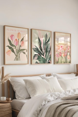 3 tableaux - 50 x 70 cm