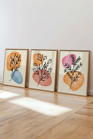 3 tableaux - 50 x 70 cm
