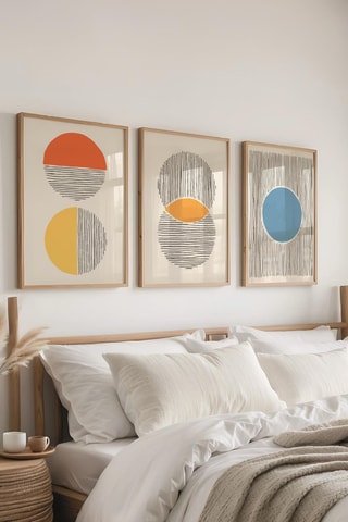3 tableaux - 50 x 70 cm